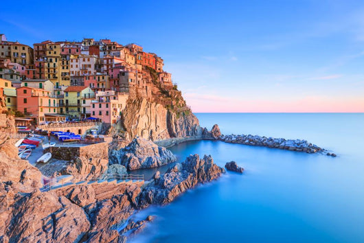 Manarola Village Rocks and