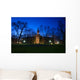 Campus buildings in Princeton University at night Wall Mural