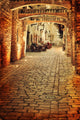 Old Photo European Street