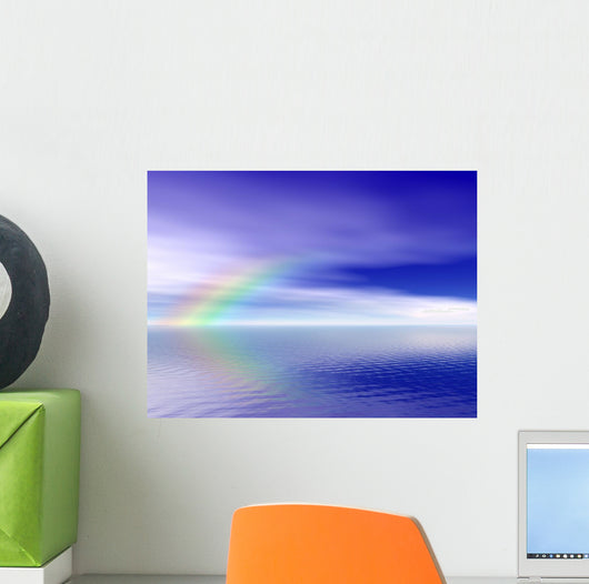 Rainbow Wall Mural