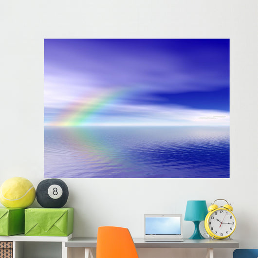 Rainbow Wall Mural