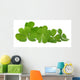 Decorative Clover Leaves over