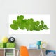 Decorative Clover Leaves over