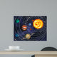 3D Solar System 9 Wall Mural