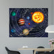 3D Solar System 9 Wall Mural