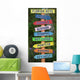 Paradise This Way Wall Mural