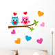 Valentines Day Card Wall Mural