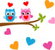 Valentines Day Card Wall Mural