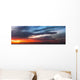 Tramonto Forte Contrasto Wall Mural