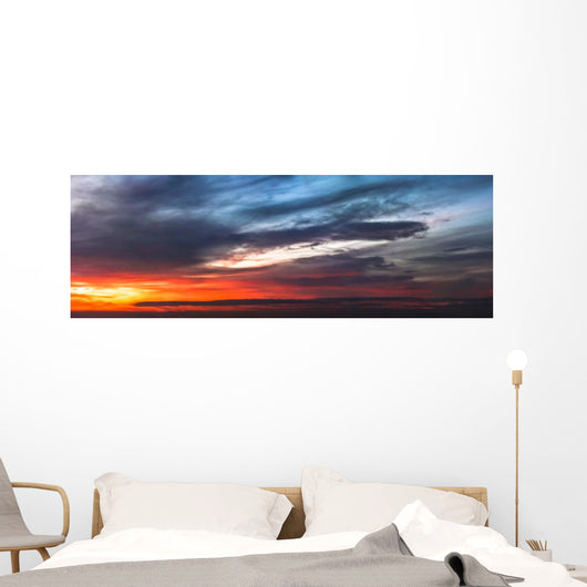 Tramonto Forte Contrasto Wall Mural