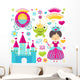 Princess Set Wall Mural