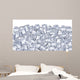 Ice cubes. Wall Mural
