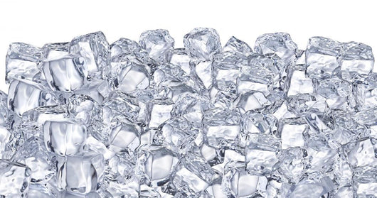 Ice cubes. Wall Mural
