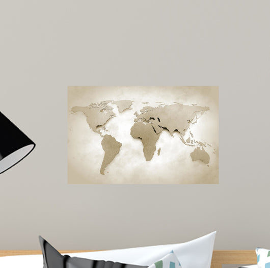 World Map Vintage
