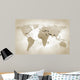 World Map Vintage