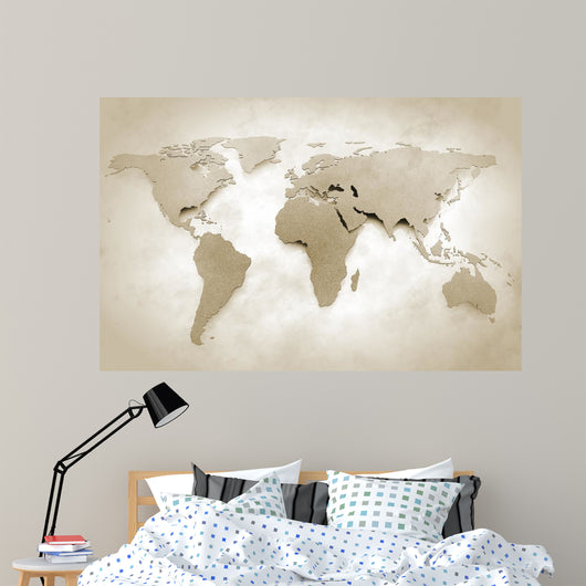 World Map Vintage