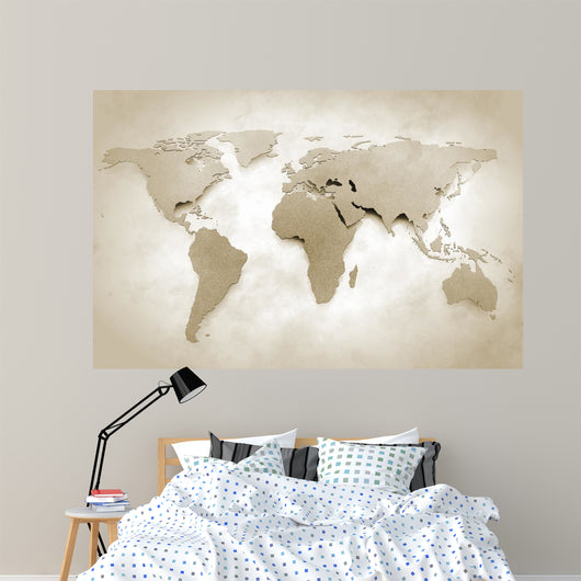 World Map Vintage