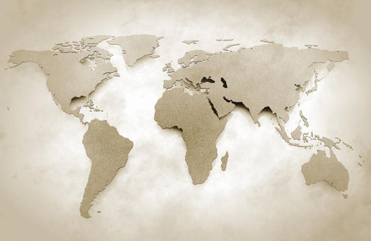 World Map Vintage