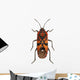 Black and Red Ground Wall Mural