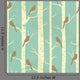 Vintage Birch Pattern Wall Decal