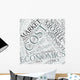 Microeconomics Disciplines Concept Wall Mural