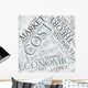 Microeconomics Disciplines Concept Wall Mural