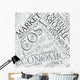 Microeconomics Disciplines Concept Wall Mural