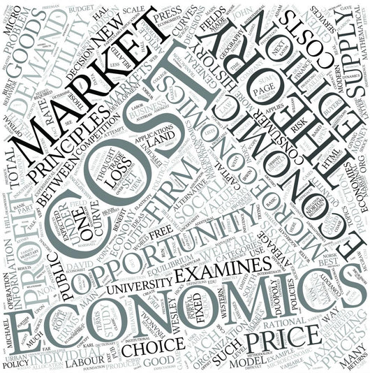 Microeconomics Disciplines Concept Wall Mural