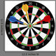 Dartboard with Darts Illustration