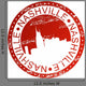 Stamp - Nashville, USA Wall Decal