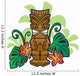 Exotic Tiki God Wall Decal