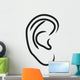 Human Ear Vector Illustration