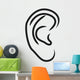 Human Ear Vector Illustration