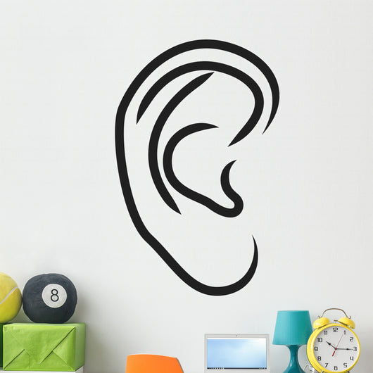 Human Ear Vector Illustration