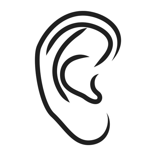 Human Ear Vector Illustration