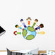 kids and planet earth Wall Decal