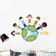 kids and planet earth Wall Decal