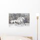 Two White Horses Winter