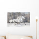 Two White Horses Winter