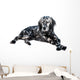 English setter dog Wall Decal