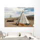 Tepee - conical tent  used by Native Americans Wall Mural