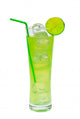 green cocktail with lime Wall Decal