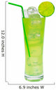 green cocktail with lime Wall Decal
