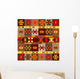 Etnic Motifs Carpet with Wall Decal