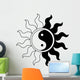 Ying Yang Symbol Sun