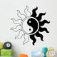 Ying Yang Symbol Sun