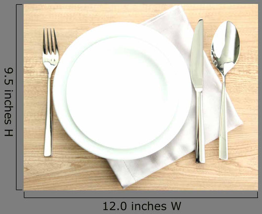 Table Setting Wooden Table