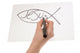 Hand Girl Drawing Christian Wall Mural