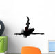 Young Woman Ballerina Ballet Wall Decal