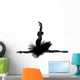 Young Woman Ballerina Ballet Wall Decal